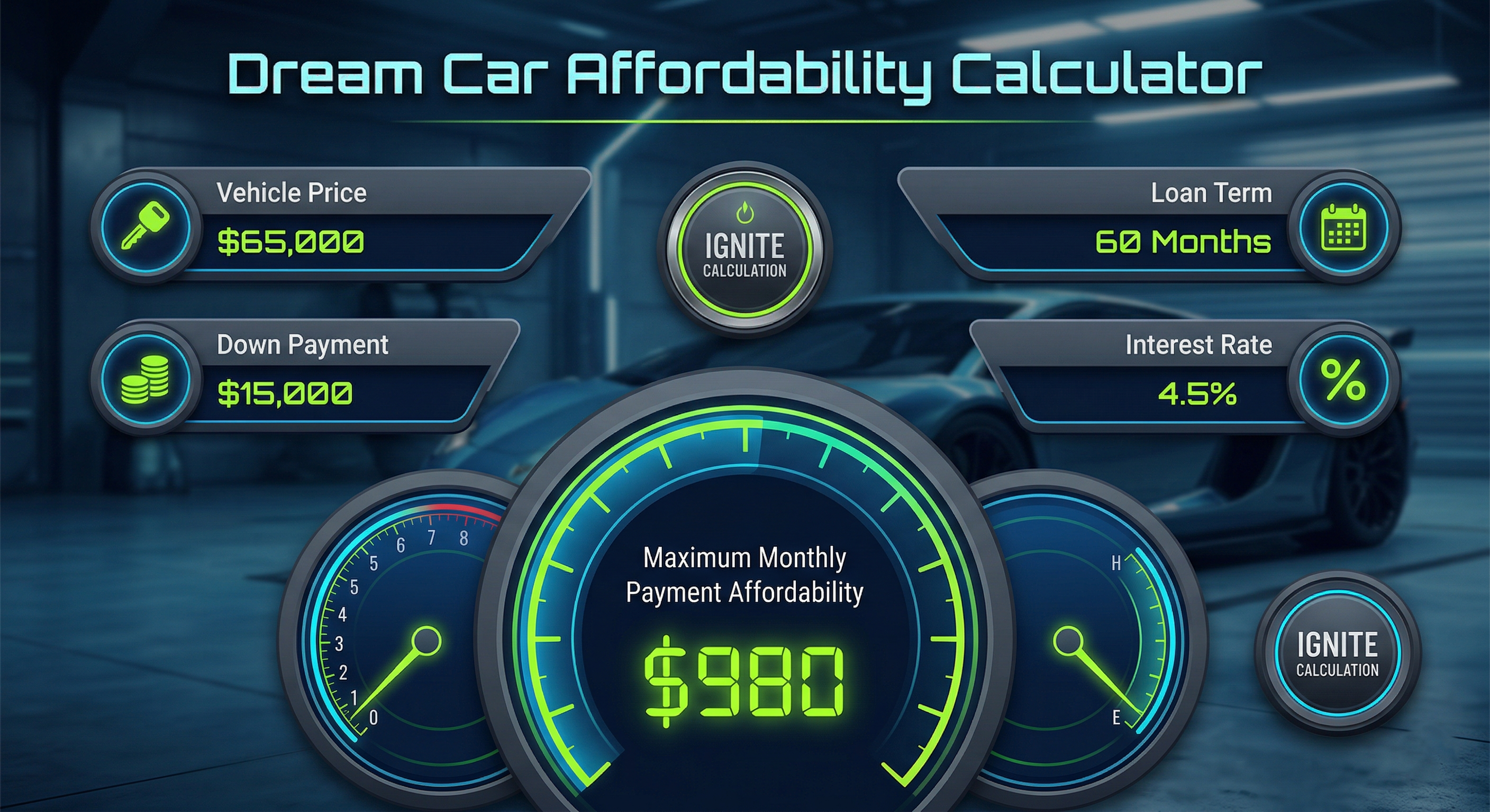 Dream Car Calculator